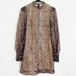 Bella Freud Lace Dress long sleeve Dress